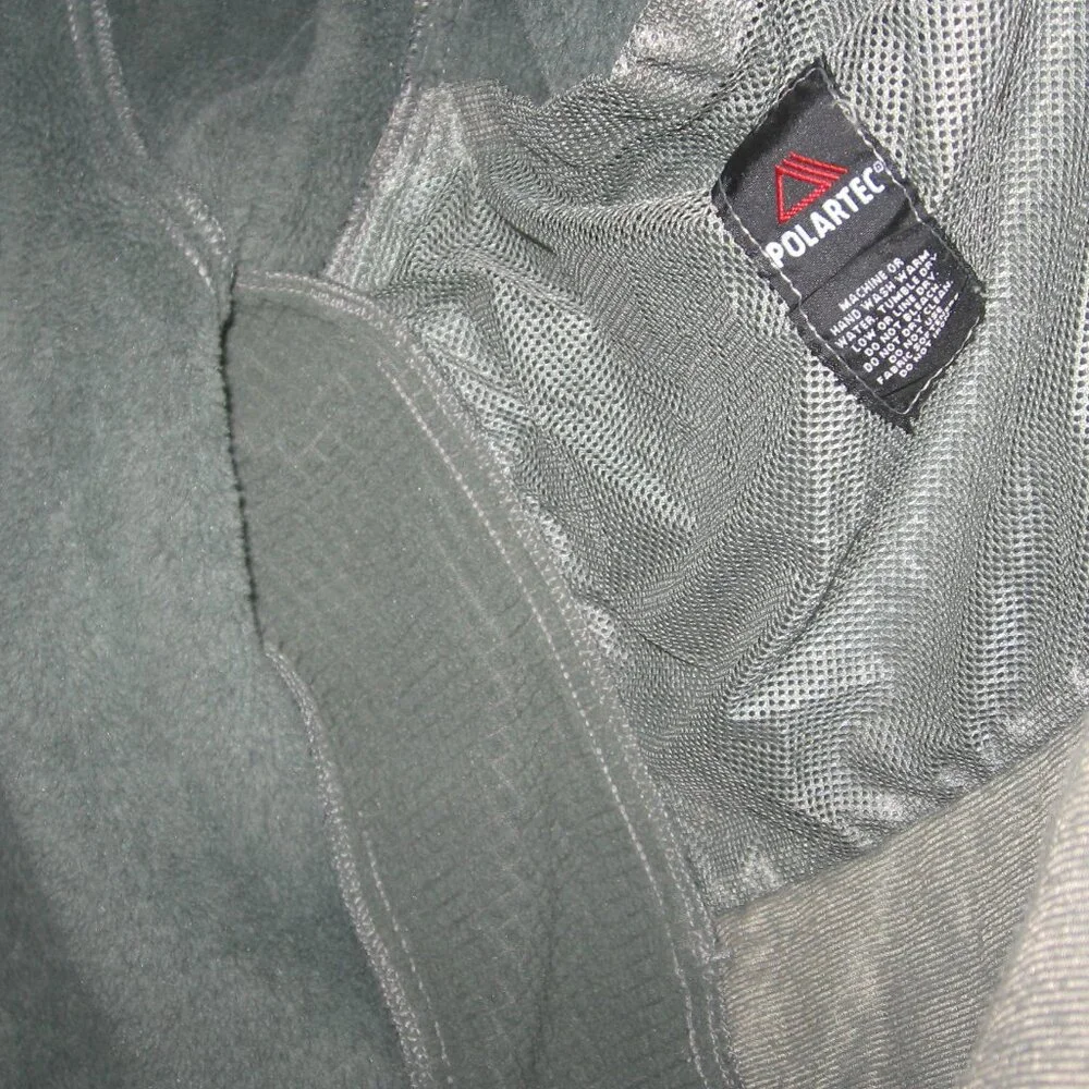 US Army Cold Weather Fleece Jacket Polartec 100 XL ECWS Gen III Pre-owned - Picture 4 of 5